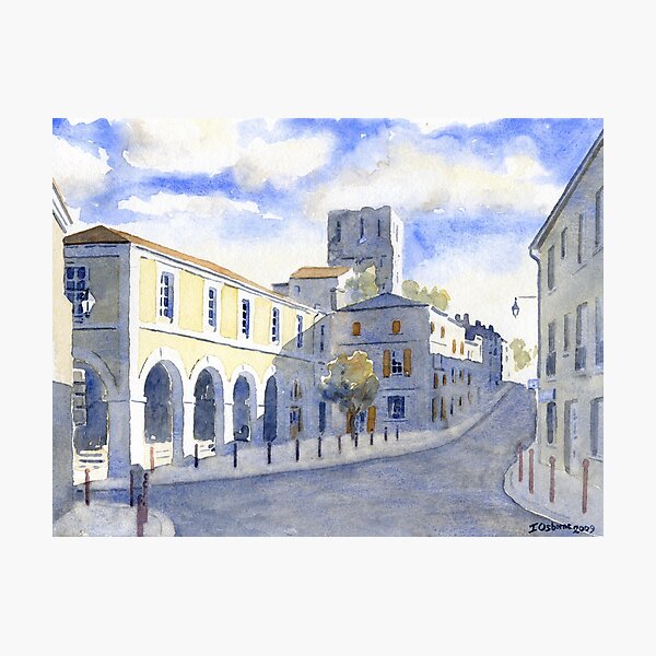 Item preview, View of Marthon, France designed and sold by ian osborne.