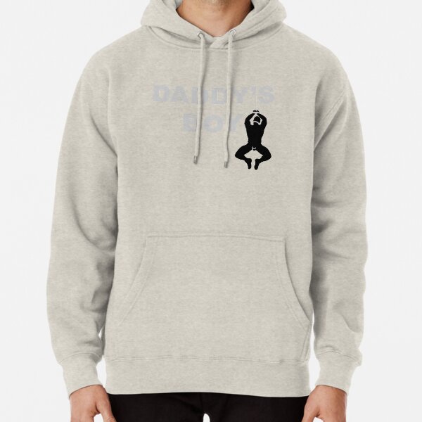 Daddy's Boy (White Background) Pullover Hoodie