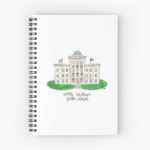 Item preview, NC State Capitol Illustration designed and sold by BexKelly.