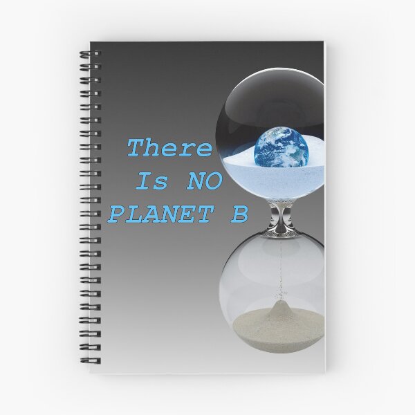 Item preview, No Planet B Hour Glass Planet Earth designed and sold by CharJens.