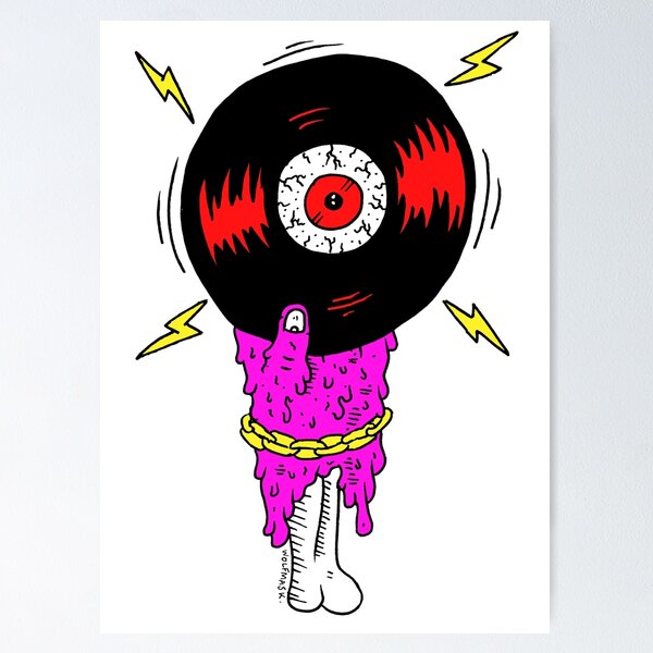Item preview, Vinyl Rules! designed and sold by wolfmaskart.