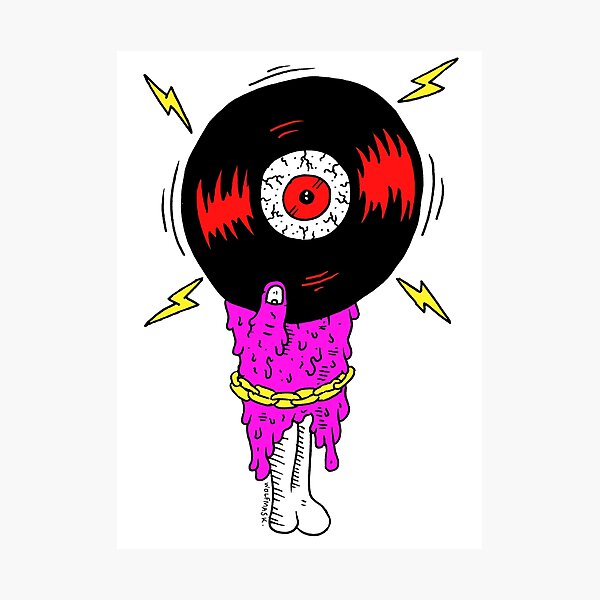 Item preview, Vinyl Rules! designed and sold by wolfmaskart.