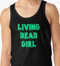 Lebendes totes Mädchen Tanktop für Männer