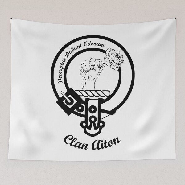 Artikelvorschau, Clan Aiton Scottish Crest entworfen und verkauft von BagTown Clans.