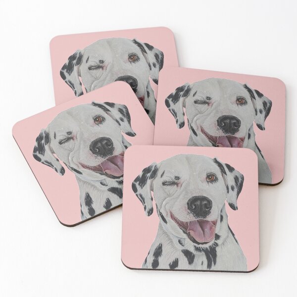 Item preview, Prince the winking Dalmation. designed and sold by cathyscreations.