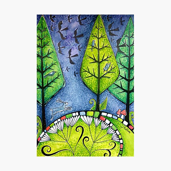 Item preview, Black birds across the sky designed and sold by sanyijudit.