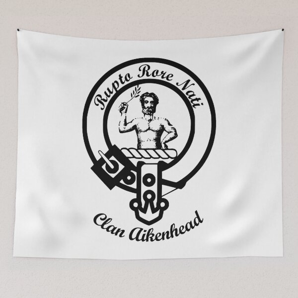 Artikelvorschau, Clan Aikenhead Scottish Crest entworfen und verkauft von BagTown Clans.