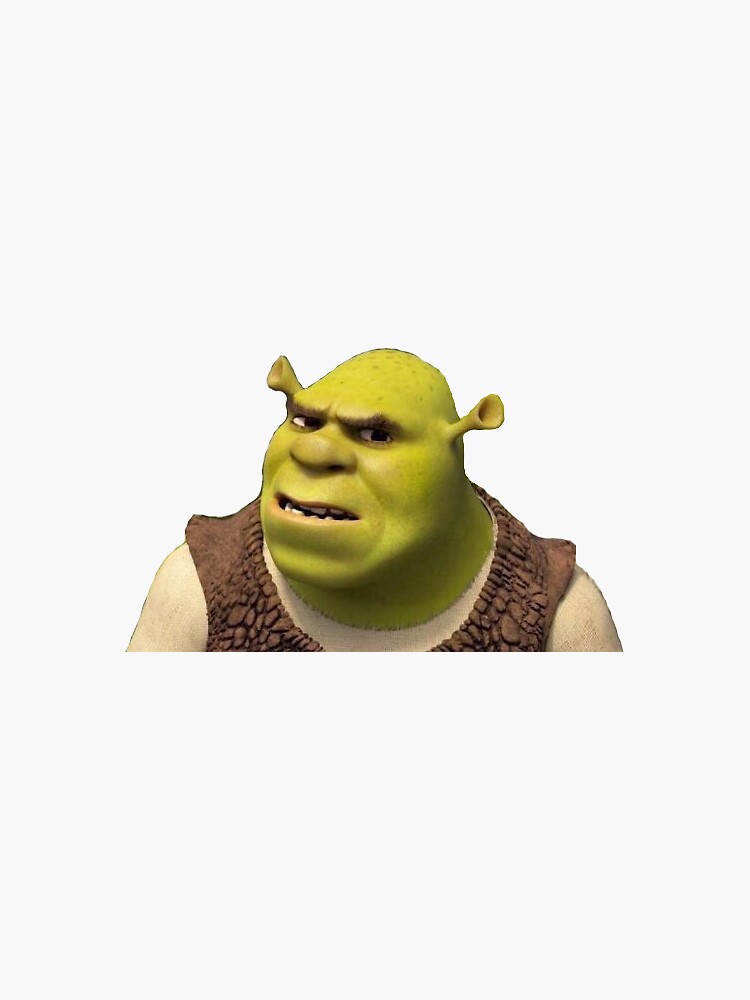 Shrek Movie Meme Funny Vinyl Decal Sticker