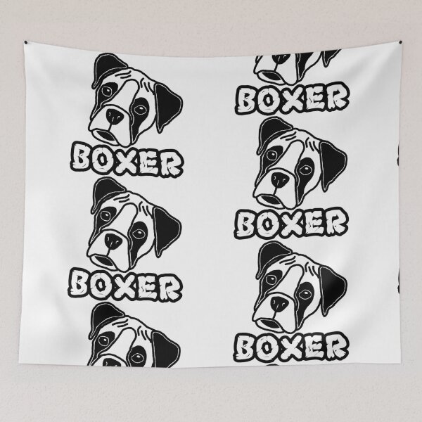 Item preview, Boxer, dog, dog head designed and sold by nijess.