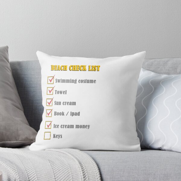 Item preview, Grandad/ma  Beach check list designed and sold by Radwulf.
