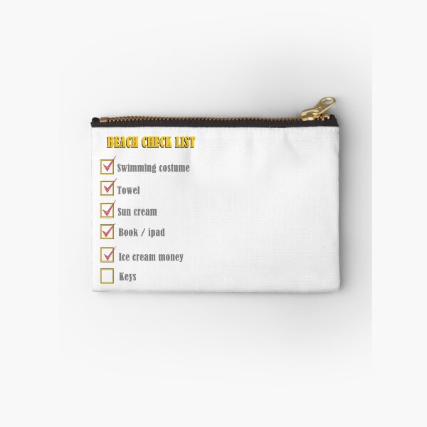 Item preview, Grandad/ma  Beach check list designed and sold by Radwulf.