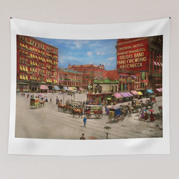 Item preview, City - New York - The future site of the Flatiron building 1890 designed and sold by Mike Savad Photography.
