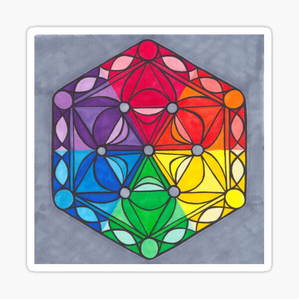 Mike Color Wheel Sticker