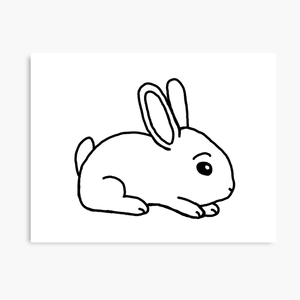 Dibujar Conejo Facil Para NiÃ±os. 