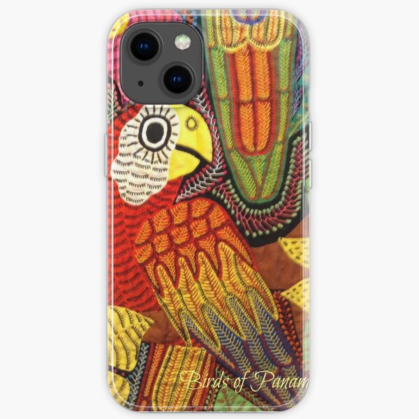 Birds of Panama Mola iPhone Soft Case