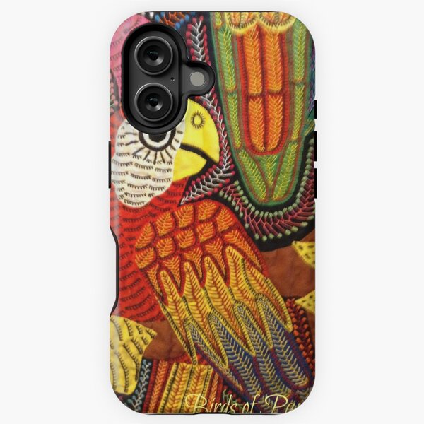 Item preview, Birds of Panama Mola designed and sold by fancifulflowers.