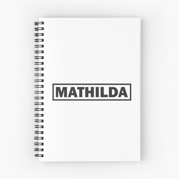 Item preview, Lettering MATHILDA designed and sold by game2genesis.
