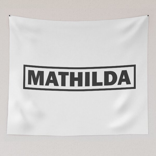 Item preview, Lettering MATHILDA designed and sold by game2genesis.