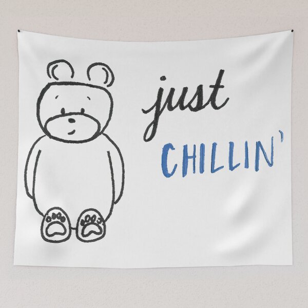 Item preview, Little Bobby Bear Just Chillin' designed and sold by kaiello1.