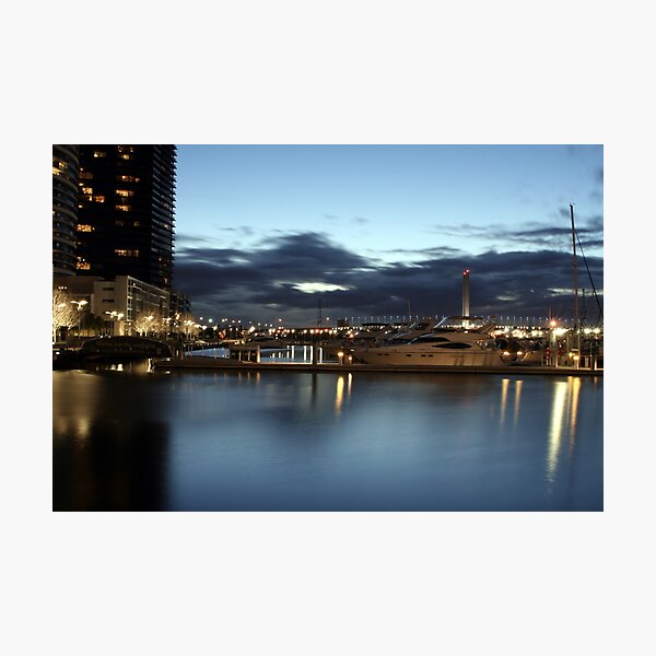 Docklands Reflected Photographic Print