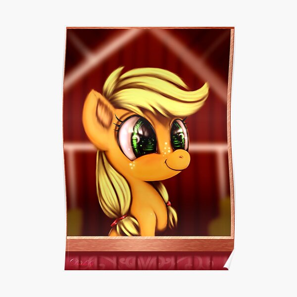 Applejack Filly Poster