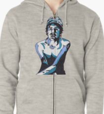 Elliott Smith t-shirt Zipped Hoodie