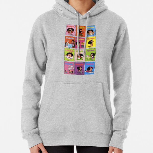 Mafalda poster Sudadera con capucha