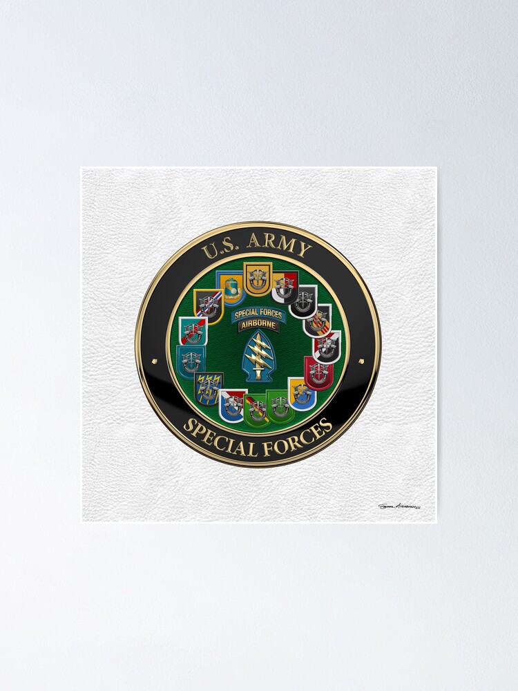 Army Special Forces Green Berets Shoulder Sleeve Insignia