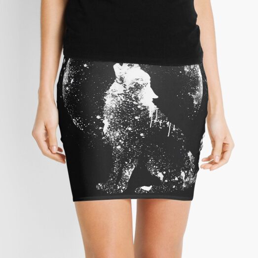 Howling At The Moon Mini Skirt