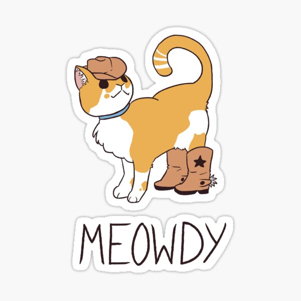 Item preview, Cowboy Kitty designed and sold by clackspoon.