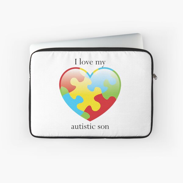 Item preview, I love my autistic son - Autism awareness design designed and sold by crdraper.