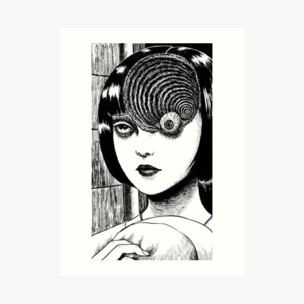 Junji Ito; Uzumaki Art Print