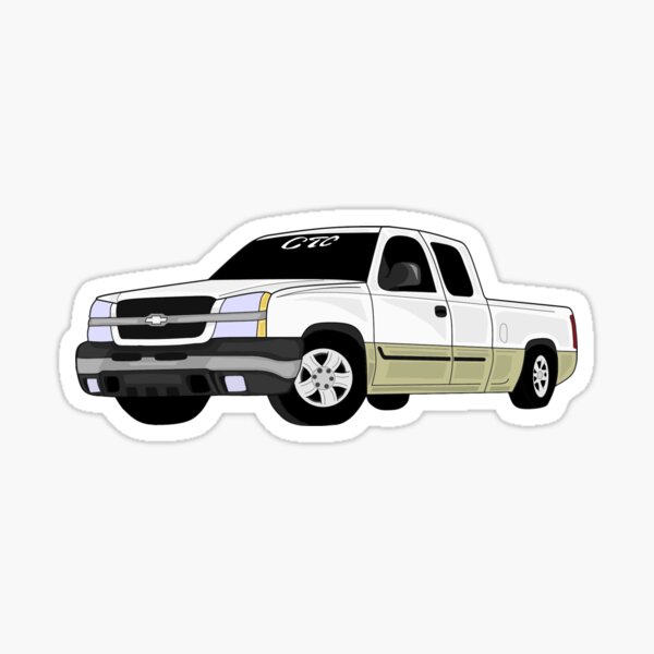 Chevy Silverado Stickers | Redbubble