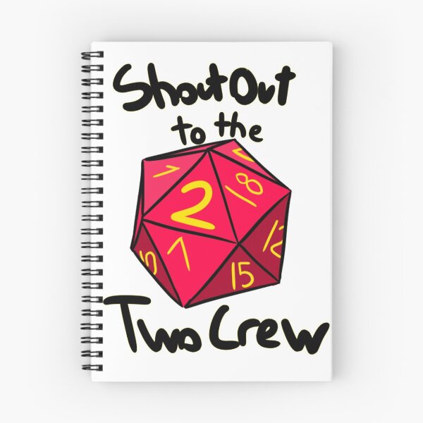 Item preview, 2crew [Text, No Dice] designed and sold by Blizardstar.