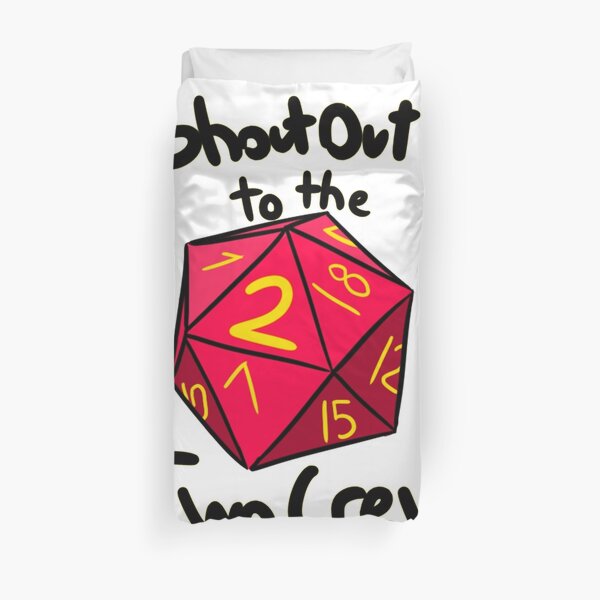 2crew [Text, No Dice] Duvet Cover