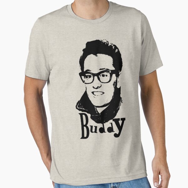 Item preview, Buddy Holly - Maybe Baby - Black designed and sold by threeampersands.