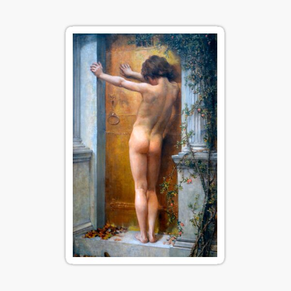 Vista previa del artículo con la obra «Amor bloqueado - Anna Lea Merrit», diseñado y vendido por forgottenbeauty.