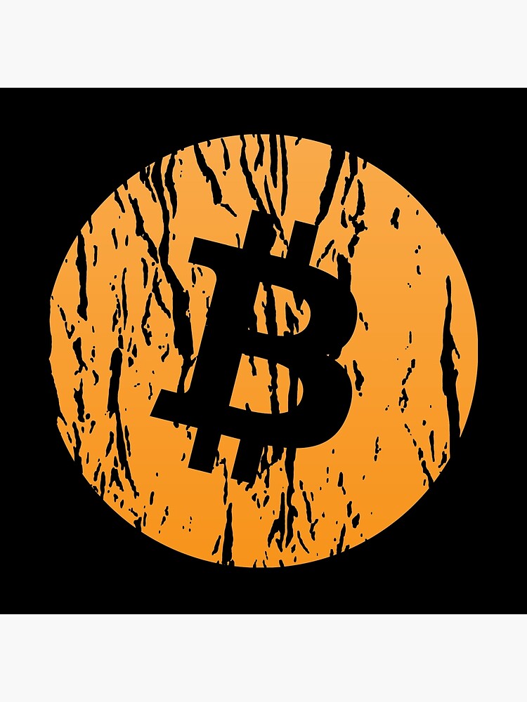 Bitcoin Hodl To The Moon Logo Poster For Sale By Sachetti Store Redbubble 1052