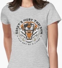 Sagat's Muay Thai Gym Women's Fitted T-Shirt