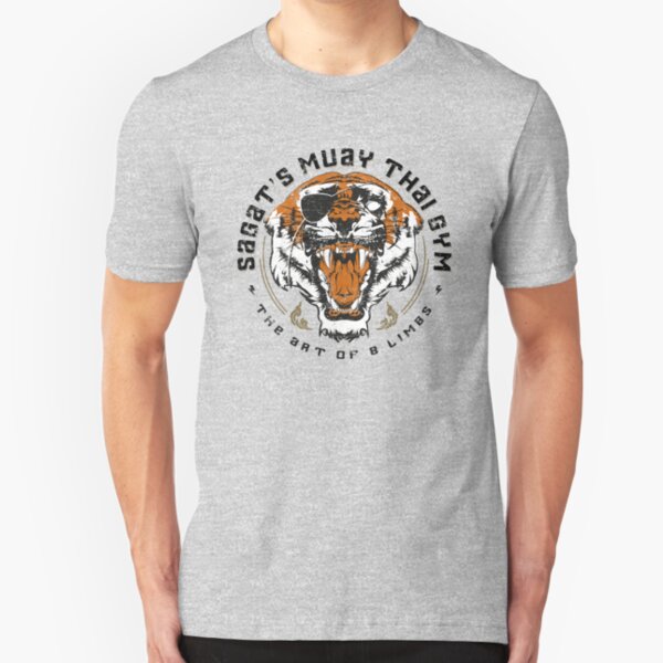 Sagat's Muay Thai Gym Slim Fit T-Shirt