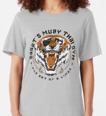 Sagat's Muay Thai Gym Slim Fit T-Shirt
