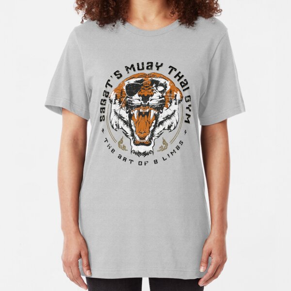 Sagat's Muay Thai Gym Slim Fit T-Shirt