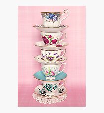 Fancy a cup of tea or two or three? Photographic Print