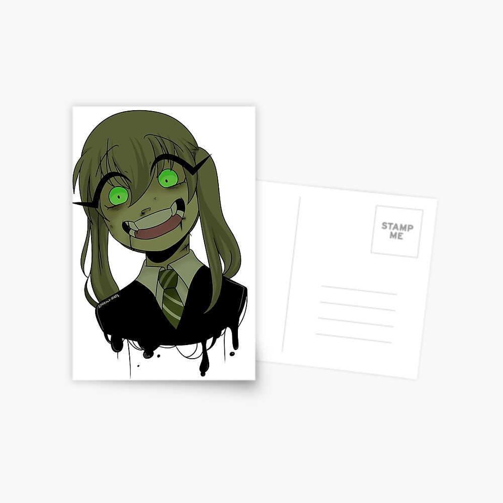 Black Blood Maka Postcard By Cronaismylove Redbubble