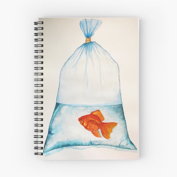 Artikelvorschau, Goldfisch in einer Tasche entworfen und verkauft von marenappert.