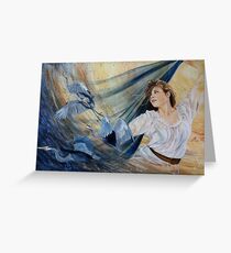 the Wisdom of the Divine Feminine being released Greeting Card