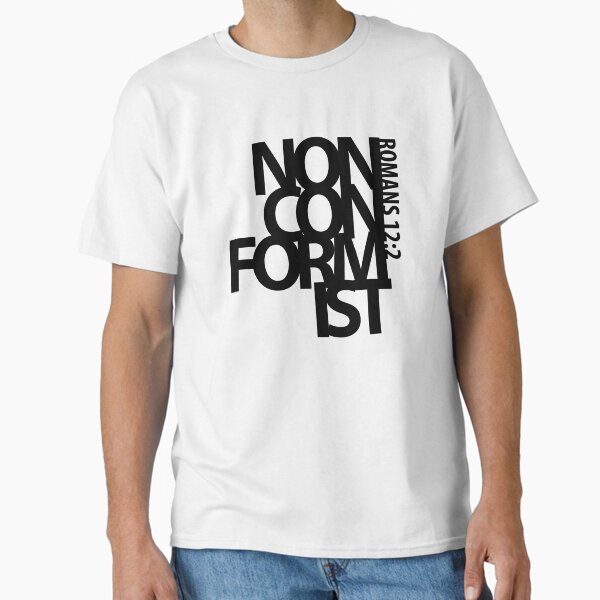 Item preview, Non Conformist Romans 12:2 designed and sold by ChristianLife.