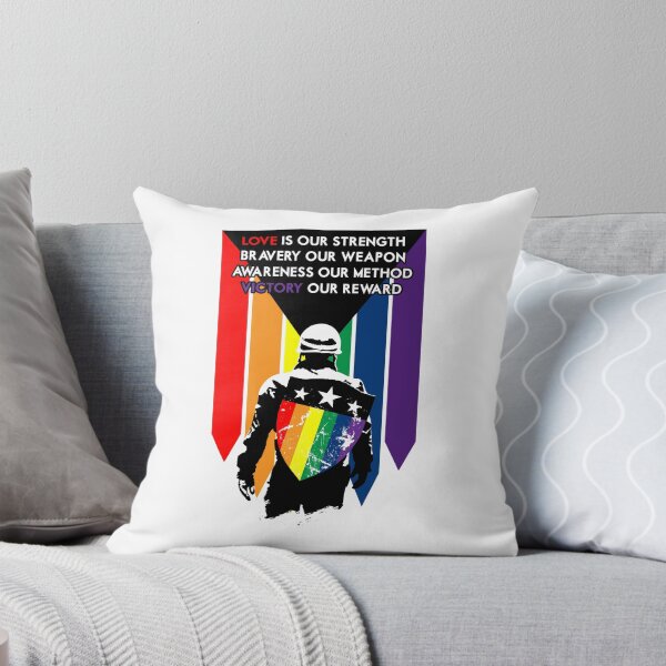 Item preview, Rainbow Soldier (Love is Our Strength) designed and sold by Jesse Armine.