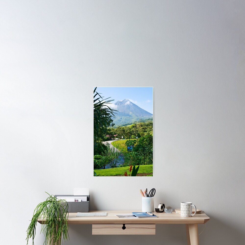Pathway to Arenal Volcano Poster