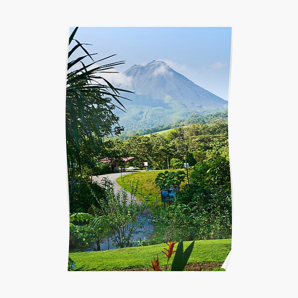 Pathway to Arenal Volcano Poster